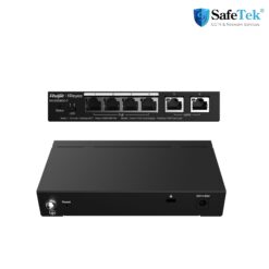 Layer 2 Smart Managed PoE Switch 6 Cổng 10/100/1000 BASE-T công suất 54W RUJIE | RG-ES206GC-P