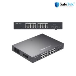 Layer 2 Smart Managed PoE Switch 18 Cổng 10/100/1000BASE-T công suất 240W RUJIE | RG-ES218GC-P
