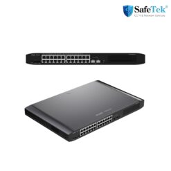 Layer 2 Smart Managed PoE Switch 26 Cổng 10/100/1000 BASE-T công suất 370W RUJIE | RG-ES226GC-P